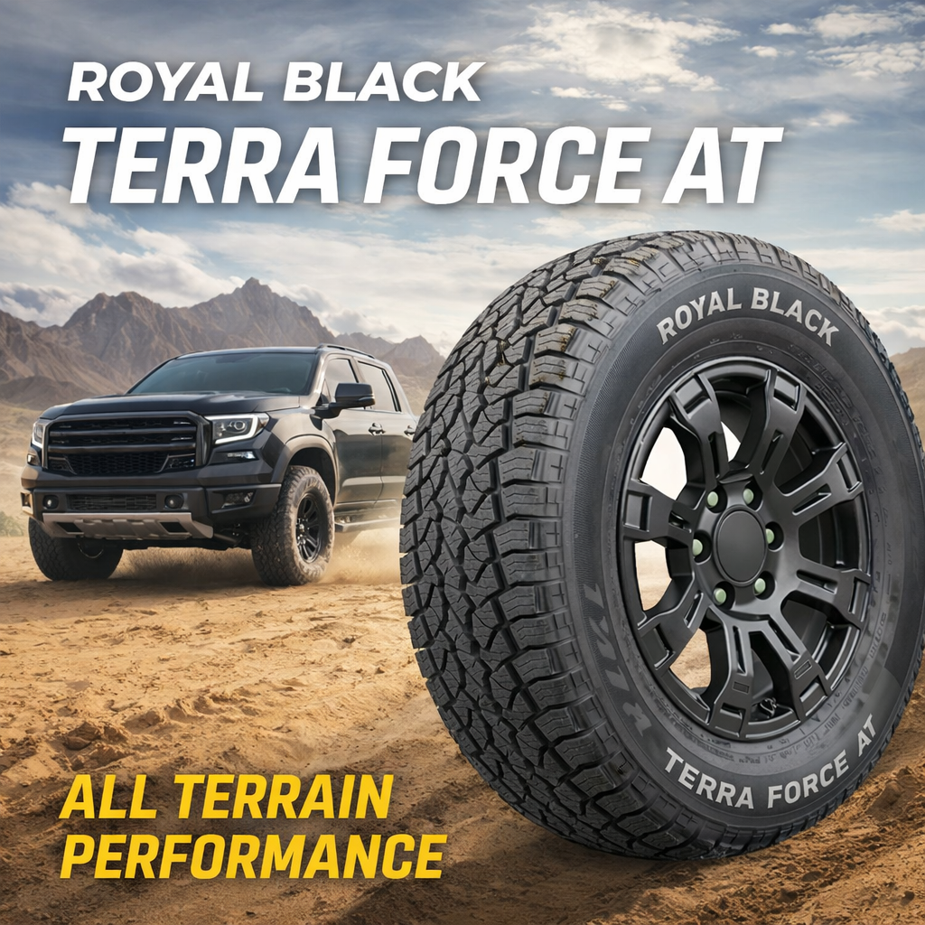 ROYAL BLACK TERRA FORCE AT Review: A Reliable All-Terrain Tire for Trucks and SUVs