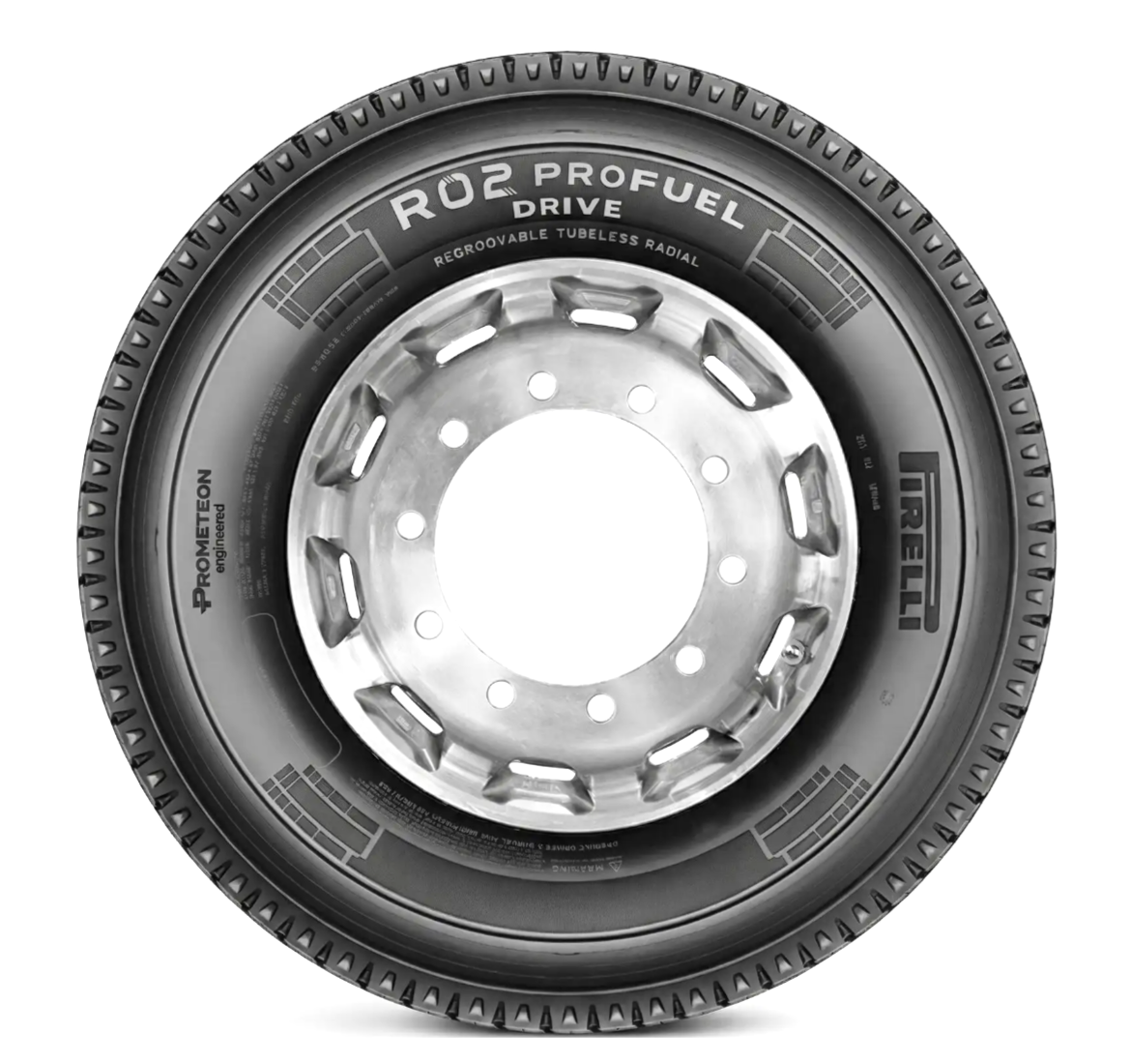245/70R19.5 PIRELLI R02 PFS